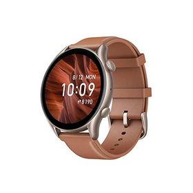 Amazfit GTR 3 Pro スマートウォッチ Bluetooth通話 Alexa GPS 150+スポーツモード 1.45インチAMOLED 音楽保存(茶色)