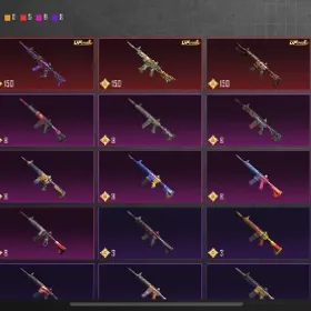 引退します。M4レベルアップ多数 | PUBG MOBILEのアカウントデータ、RMTの販売・買取一覧