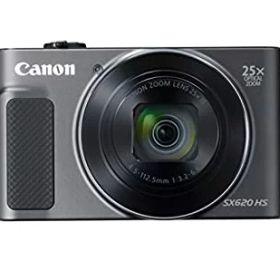 【中古】Canon コンパクトデジタルカメラ PowerShot SX620 HS ブラック 光学25倍ズーム/Wi-Fi対応 PSSX620HSBK