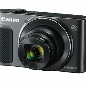 【中古】Canon コンパクトデジタルカメラ Power Shot SX620HS ブラック 光学25倍ズーム PSSX620HS(BK)
