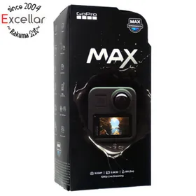 ゴープロ(GoPro)の【新品訳あり(箱きず・やぶれ)】 GoPro ウェアラブルカメラ MAX CHDHZ-202-FX(ビデオカメラ)