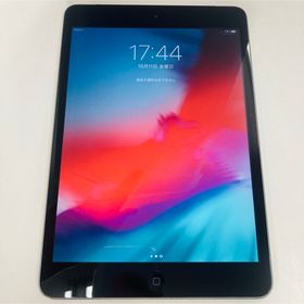 アイパッド(iPad)のiPad mini 2 セルラーau 64GB グレー 206(タブレット)