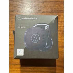 オーディオテクニカ(audio-technica)のaudio-technica ワイヤレスイヤホン ATH-SQ1TW BLACK(ヘッドフォン/イヤフォン)