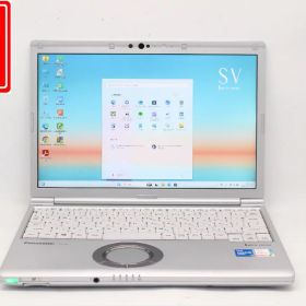 送料無料 あす楽対応 即日発送 訳有 フルHD 12.1インチ Panasonic Let's note CF-SV1RDLVS Windows11 卓越性能 第11世代Core i5-1145G7 16GB 爆速NVMe式256GB-SSD カメラ 無線Wi-Fi6 リカバリ Office付 Win11【ノートパソコン 中古パソコン 中古PC】（Windows10も対応可能）
