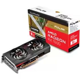 SAPPHIRE サファイア Radeon RX 7600 搭載 グラフィックボード SAP-PULSERX7600-8GB/11324-01-20G PULSE RADEON RX 7600 GAMING 8GB GDDR6
