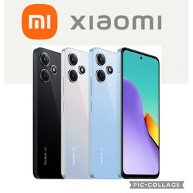 シャオミ(Xiaomi)の新品 Xiaomi Redmi 12 5G ポーラーシルバー・スカイブルー各1台(スマートフォン本体)