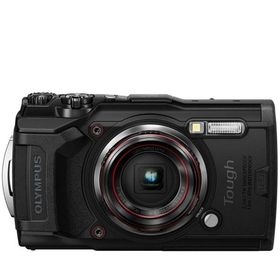 オリンパス OLYMPUS Tough TG-6 ブラック Wi-Fi GPS搭載 防水 防塵 耐衝撃 耐荷重 耐低温 耐結露 コンパクトデジタルカメラ コンデジ 中古