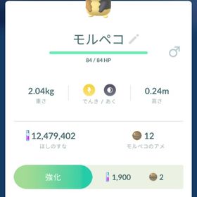 モルペコ １体50円 | ポケモンGOのアカウントデータ、RMTの販売・買取一覧