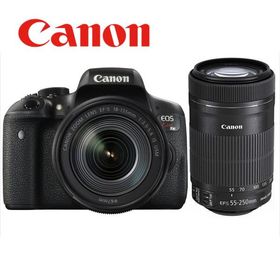 キヤノン Canon EOS Kiss X8i EF-S 18-135mm USM EF-S 55-250mm STM ダブルレンズセット デジタル一眼レフ カメラ 中古