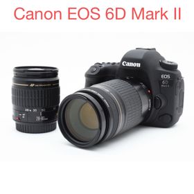 キヤノン(Canon)のCanon EOS 6D Mark II標準&望遠ダブルレンズセット(デジタル一眼)