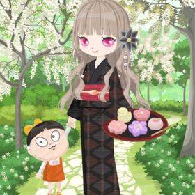 浴衣（なでしこ） 黒 | ニコッとタウン(ニコタ)のアカウントデータ、RMTの販売・買取一覧