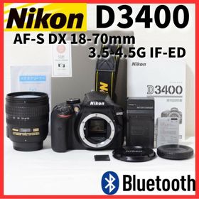 ニコン(Nikon)の届いてすぐに使える！❤極美品❤Nikon D3400❤Bluetooth❤(デジタル一眼)