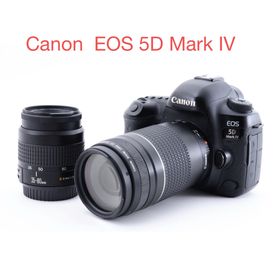 キヤノン(Canon)の付属品付 キャノン Canon EOS 5D Mark IVダブルレンズセット(デジタル一眼)