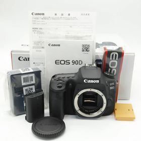 キヤノン(Canon)の展示品【シャッター回数4000回以下！】■ほぼ新品■EOS 90D ボディー(デジタル一眼)