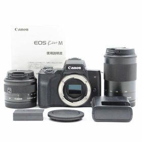 キヤノン(Canon)の■シャッター数2000枚以下！極上品■ CANON EOS Kiss M(ミラーレス一眼)
