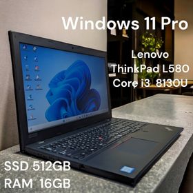 レノボ(Lenovo)のLenovo ThinkPad L580 Core i3 8130U(ノートPC)