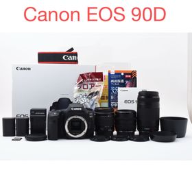 キヤノン(Canon)のデジタル一眼レフカメラ Canon EOS 90Dトリプルレンズセット(デジタル一眼)