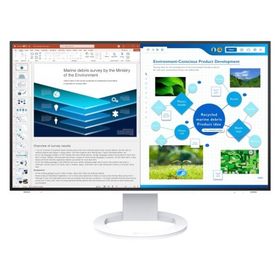 【代引不可】EIZO PCモニター・液晶ディスプレイ FlexScan EV2781-WT [27インチ ホワイト]