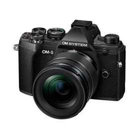 OMデジタルソリューションズ デジタル一眼カメラ OM SYSTEM OM-5 12-45mm F4.0 PRO レンズキット [ブラック]