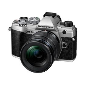 OMデジタルソリューションズ デジタル一眼カメラ OM SYSTEM OM-5 12-45mm F4.0 PRO レンズキット [シルバー]