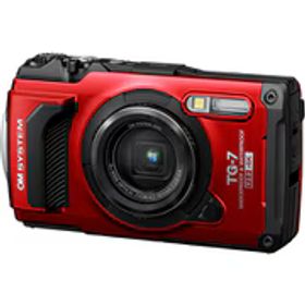 OM SYSTEM オーエムシステム コンパクトデジタルカメラ OM SYSTEM Tough TG-7 防水（IPX8） レッド TG-7 RED