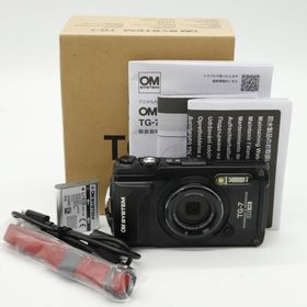オリンパス(OLYMPUS)の■ほぼ新品■ OM SYSTEM Tough TG-7 ﾌﾞﾗｯｸ(コンパクトデジタルカメラ)