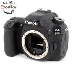 キヤノン(Canon)のCanon製 デジタル一眼レフカメラ EOS 80D ボディ(デジタル一眼)