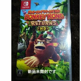 ニンテンドウ(任天堂)のドンキーコング リターンズ HD Nintendo Switch(家庭用ゲームソフト)