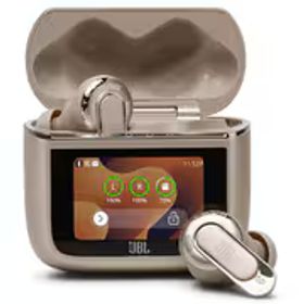 ジェイビーエル JBL 完全ワイヤレスイヤホン JBL Tour Pro 3（ツアープロ 3） ハイブリッドノイズキャンセリング/Bluetooth対応 デュアルドライバー搭載 ラテ JBLTOURPRO3LTT