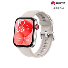 【国内正規品】 HUAWEI (ファーウェイ) HUAWEI WATCH FIT3/ White SOLO-B009S-WH