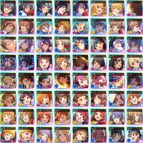 初期 SSR105 歌織8種 静香 星梨花4種など 77000ジュエル | ミリシタ(ミリオンライブ！シアターデイズ)のアカウントデータ、RMTの販売・買取一覧