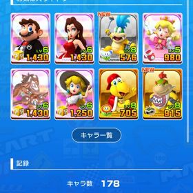 5年間毎日プレイしました！(Lv8多数) | マリオカートツアー(マリカーツアー)のアカウントデータ、RMTの販売・買取一覧