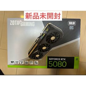 ゾタック(ZOTAC)の【新品未開封】ZOTAC RTX 5080 OC 16GB GDDR7(PC周辺機器)