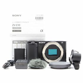 ソニー(SONY)の■シャッター数5745枚！極上品■ SONY VLOGCAM ZV-E10(デジタル一眼)