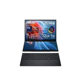 UX8406CA-U9321W ASUS Zenbook DUO (2025) UX8406 Windows 11 Home 14.0型（インチ） Core Ultra9 メモリ32GB SSD 1TB...