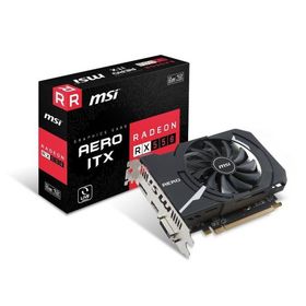 MSI Radeon RX 550 AERO ITX 2G OC グラフィックスボード VD6340
