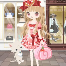 スイーツパフェワンピ ピンク 4点セット | ニコッとタウン(ニコタ)のアカウントデータ、RMTの販売・買取一覧