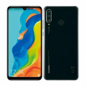 【中古】【安心保証】 HUAWEI P30 lite Premium HWV33[128GB] au ミッドナイトブラック