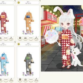 浴衣 1 ☆花てまり、アラモード、サマードール、夏姫 | ニコッとタウン(ニコタ)のアカウントデータ、RMTの販売・買取一覧