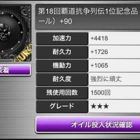 UR ホイール＋90 | 喧嘩の花道のアカウントデータ、RMTの販売・買取一覧