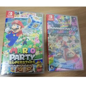 マリオカート8とマリオパーティ スーパースターズ(家庭用ゲームソフト)