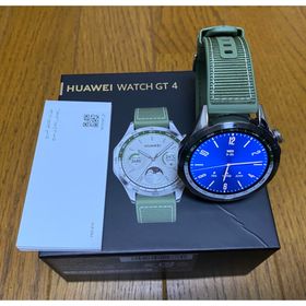 ファーウェイ(HUAWEI)のHUAWEI WATCH GT 4 46mm ゴルフナビ搭載 スマートウォッチ(腕時計(デジタル))