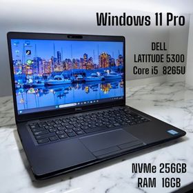 デル(DELL)のDELL LATITUDE 5300 Core i5 8265U(ノートPC)