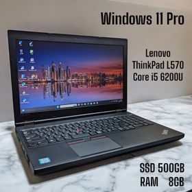 レノボ(Lenovo)のLenovo ThinkPad L570 Core i5 6200U(ノートPC)