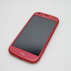 フジツウ(富士通)の超美品 F-42A らくらくスマートフォン ピンク M666(スマートフォン本体)