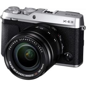フジフィルム FUJIFILM X-E3レンズキットシルバー X-E3LK-S <プレゼント包装承ります>