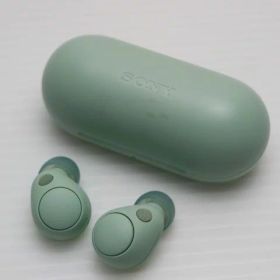 【中古】美品 WF-C700N セージグリーン SONY イヤホン 安心保証 即日発送 土日祝発送OK