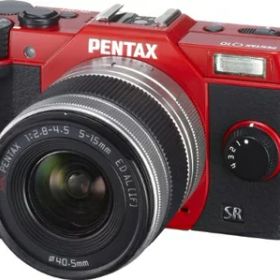 【中古】 PENTAX デジタルミラーレス一眼 Q10 ズームレンズキット [標準ズーム 02 STANDARD ZOOM] レッド Q10 LENSKIT RED 12197