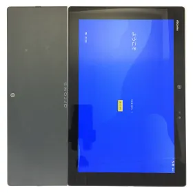 【中古】 FUJITSU arrows Tab F-04H Black ブラック docomo SIMロック解除済 白ロム 本体