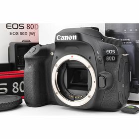 キヤノン(Canon)のCanon EOS 80D シャッター回数12817(13%) 箱付 #GC04(デジタル一眼)